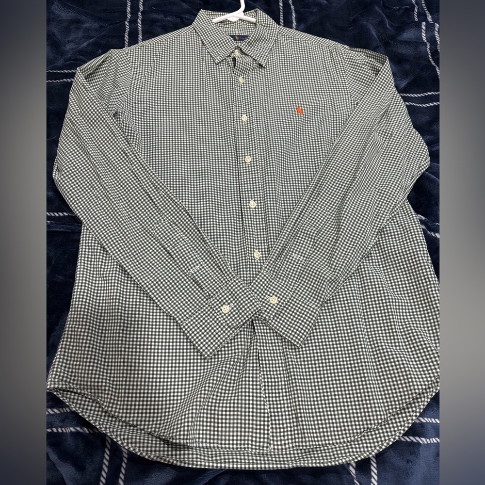 men’s Polo Ralph Lauren gingham shirt